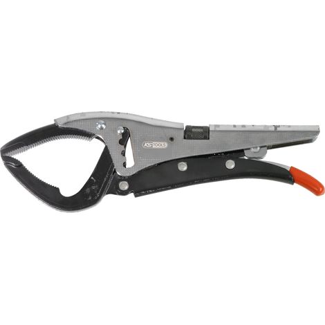 KS TOOLS 115.1139 Pince étau becs extra-longs L.270 mm grande ouverture (1/2)