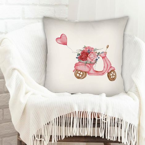 Housse de coussin carrée standard 45x45cm doux pour salon chambre à coucher (1/5)