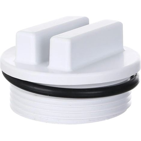 Bouchon de tuyau de retour de piscine de 1,5 po avec joint torique pour raccords d'accessoires de piscine (hy) (1/5)