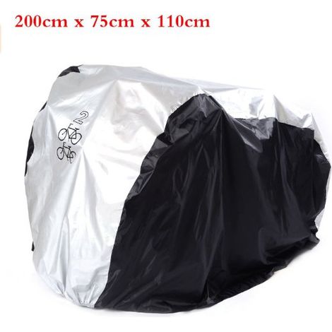 Housse Velo Exterieur Anti-UV Protection Poussière Résistant Impermeable Couverture de Vélo Bicyclette Cycle Scooter Montagne étanche M (1/3)