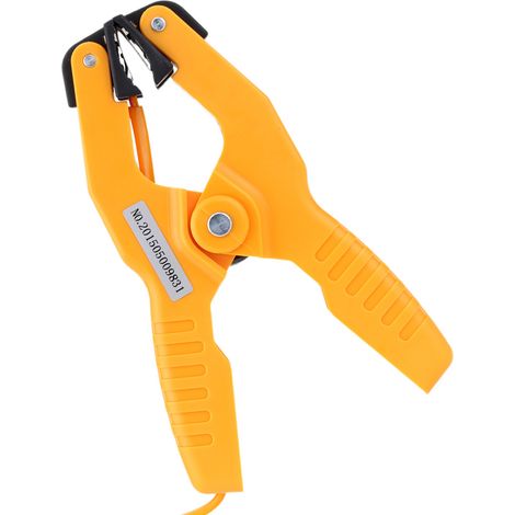 Sonde à pince pour mesure de la température des tuyaux (-40 à 200 °C) avec câble de raccordement et thermocouple de type K (1/5)