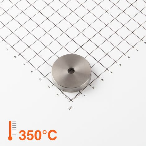 Magna-C Samarium-Cobalt Flachgreifer Ø32x7mm mit zylindrischer Senku... (1/4)