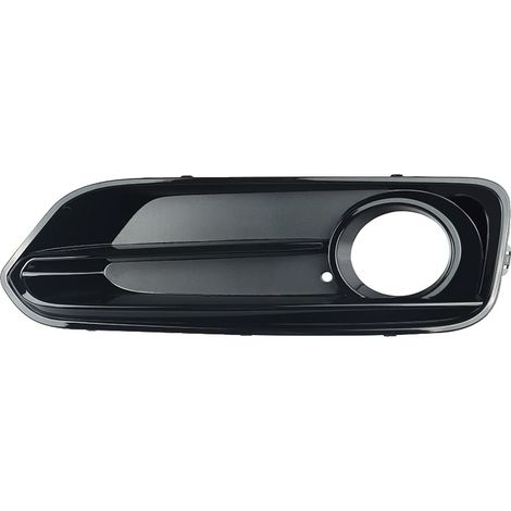 Rejilla para faro antiniebla, plástico ABS duradero, ajuste perfecto para coches compactos de lujo, lado derecho. (1/2)