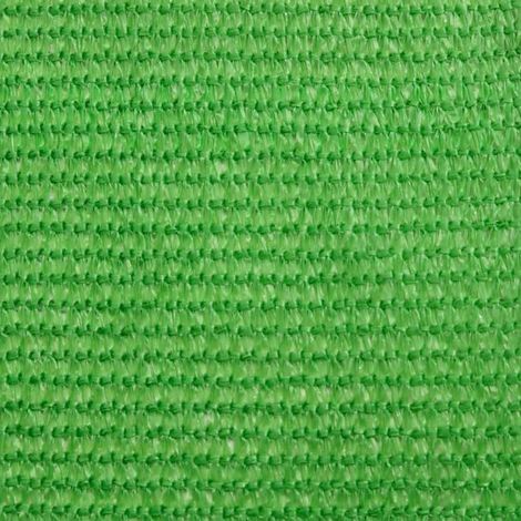 Voile d'ombrage triangulaire vert clair 4,5 x 4,5 x 4,5 m en HDPE, protection solaire et anti-UV 90 % pour jardin et terrasse (1/5)