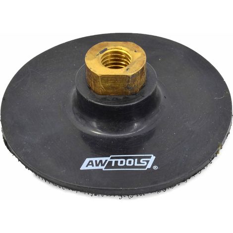 AWTOOLS DYSK ELASTYCZNY 100mm M14 RZEP DO NAKŁADEK POLERSKICH