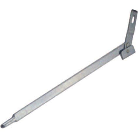 Paletti a leva pesanti per cancelli art.310 - mm.24x700h.