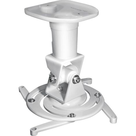 Support plafond pour projecteur My Wall H16-1WL blanc (1/3)