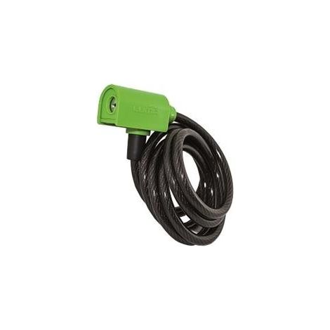 Candado Antirrobo Bicicleta Ø8Mm Lgo 185Cm Espiral Verde Arregui (1/3)