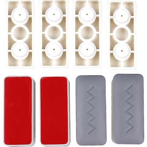 8-teiliger Toilettensitzpuffer