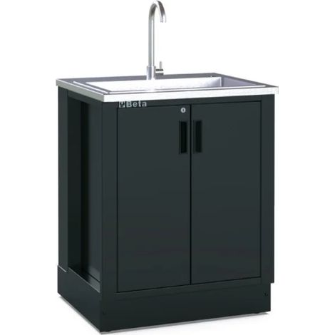 Beta RSC50 ML Modulo fisso con lavandino Inox per arredo officina