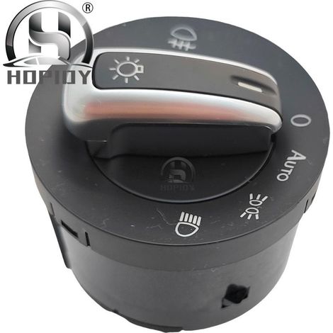 3C8941431 4-speed rear fog light car accessory headlight switch suitable for Volkswagen Golf and Passat (1/3)