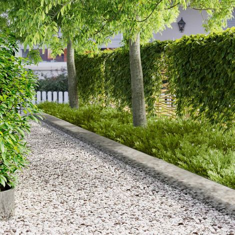 Teenpull – Raseneinfassung 20 pcs 103 x 25 cm Stahl Silber (1/5)