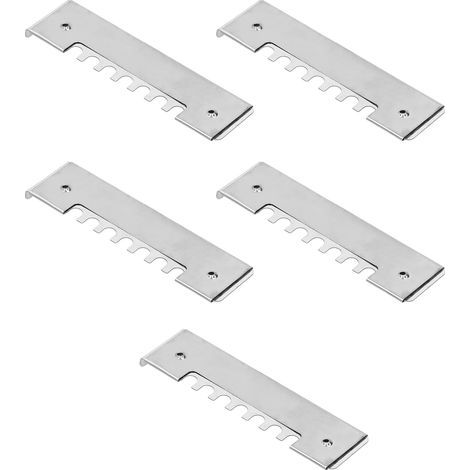 5 Pièces Porte d'Entrée de Ruche en Acier Inoxydable Anti-Évasion Garde d'Abeilles Accessoire Apicole (1/5)