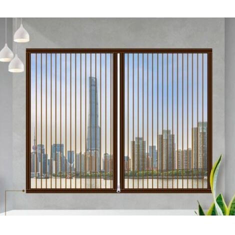 QORVA-Moustiquaire Fenetre ,60x100cm Porte Moustiquaire Fenêtre Rideau de Porte Anti-moustique,Installation Facile Sans Outils pour Balcon Porte