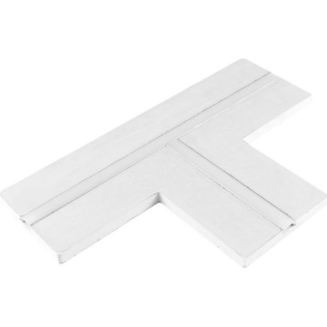 Profilo a T in alluminio integrato per strisce LED nel cartongesso a scomparsa