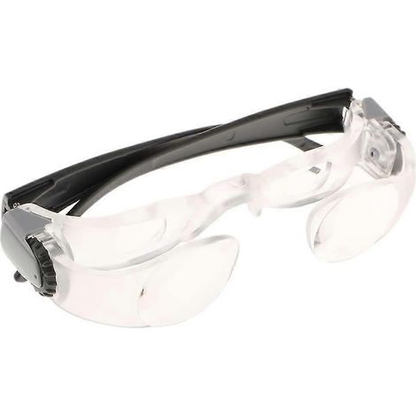 Lunettes grossissantes 2,1x pour hypermétropie, vision TV à distance maximale, légères et portables - XN (1/5)