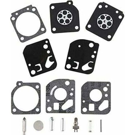 15pcs RB-29 Carburateur Kit de Réparation Membrane Joints Tronconneuse pour ZAMA C1U, XU,Homelite UT-20004-A-B UT-20024-A-B UT-20044-A-B,Ryobi 26cc&30cc - KZQ (1/4)