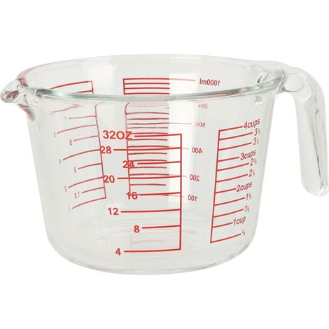 Messkanne aus Glas LUNU, 1 l