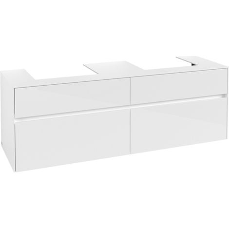 Villeroy &amp Boch Mueble de lavabo Collaro, para 2 lavabos, de