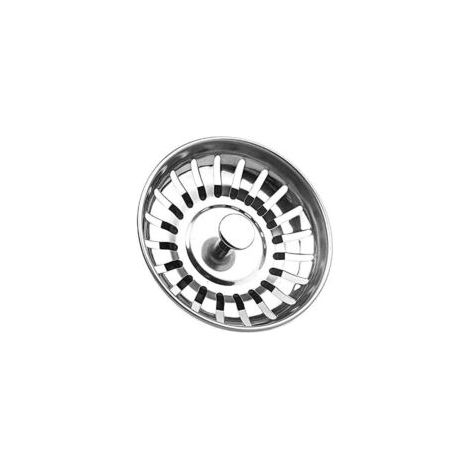 Tappo per lavello da cucina, tappo di scarico in acciaio inox da 0,30 pollici, protezione per scarico lavello per cucina e bagno (applicabile a φ 5,5 cm) - Crezuo