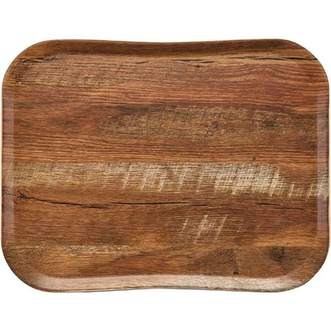 Plateau Aspect Naturel Bois 460 x 360 mm - Cambro (1/2)