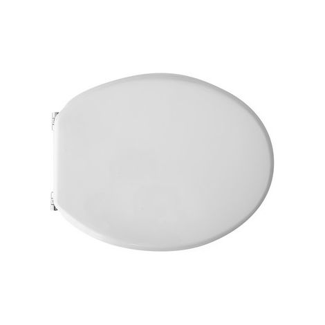 SEDILE WC PER GALASSIA VASO OLA FORMA 1- Bianco - Cerniere A passanti- CW- pezzi 1