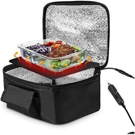 12V Portable Car Microwave Electric Oven Fast Heating Picnic Box for Travel Camping Cooking Cooking (1/4)