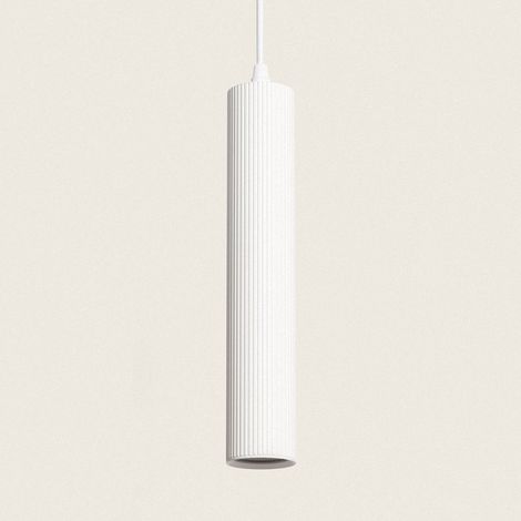 Lampada a Sospensione Alluminio Aritz 1 Faretto  Bianco