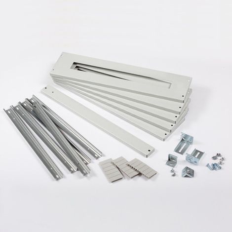S168m150 Ide Kit Plastron 7 Rangées En Métal Pour Coffret Ide Atlantic 65sup120168 Ou 40enl120168