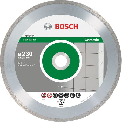 Disco Diamantato per Ceramica Ø Mm 230 Bosch