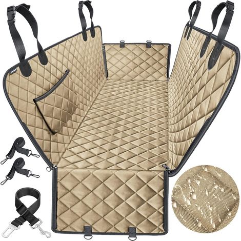 Protection de siège voiture pour animal de compagnie imperméable hamac 600D antidérapant pour SUV et camion (1/5)