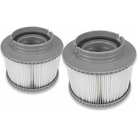 2pc Filtre ,Cartouches de Filtre de Piscine,Filtre Cartouches de Rechange de Filtre pour Baignoire,Spa,Piscine (2PCS) (1/5)
