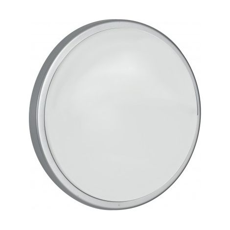 "Plafoniera da esterno LED EVER tonda argento 30W 4000K 30 cm." (1/2)