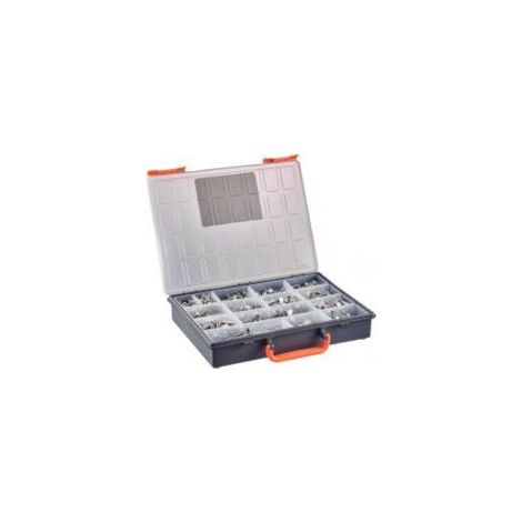 Assortiment de 570 Vis métaux Tête hexagonale TH Filetage total Inox A4 - 1 pièce (1/4)