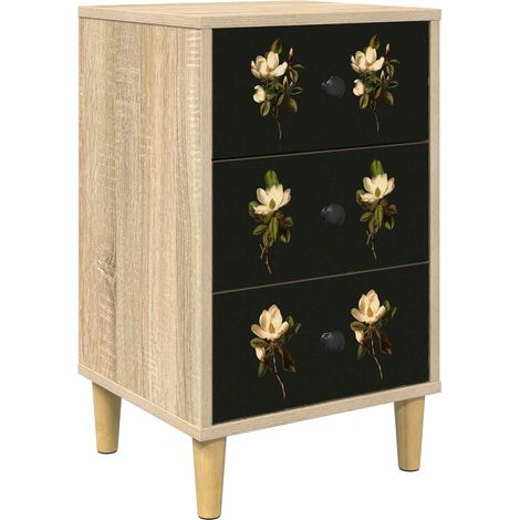 Armadio da Notte BREMEN Rovere Sonoma 36 x 33 x 60 cm vidaXL (1/5)