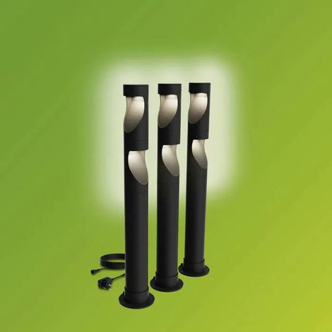 Lámpara de jardín Philips desi LED 4.5W pack 3