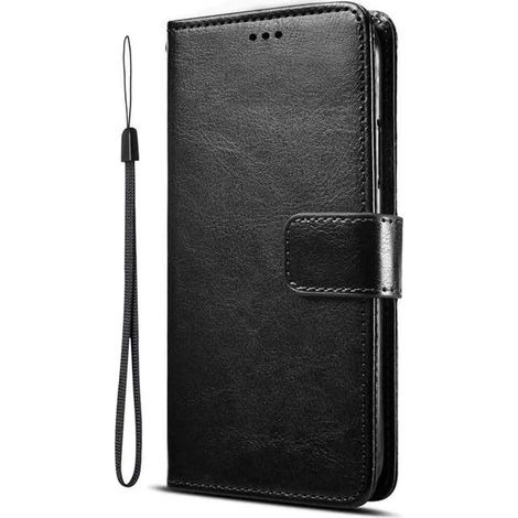 CUSTODIA PER ZTE BLADE V2020/ ZTE AXON 11 SE 5G NERA CHIUSA CON APERTURA SOLIDA (1/3)