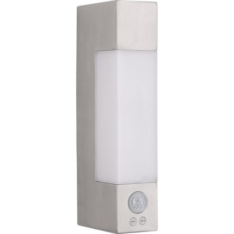 Forlight Applique Extérieure Ip44 Litus With Sensor Led 5.3W 4000K Acier Inoxydable 420Lm (1/5)