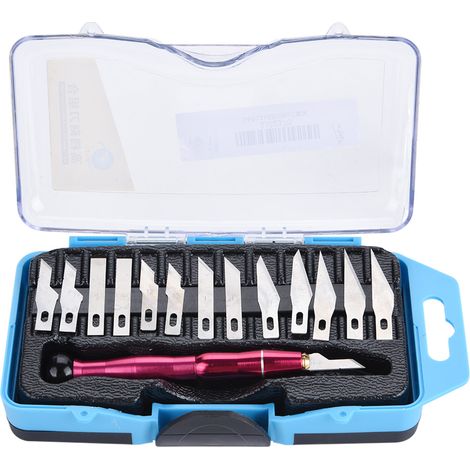 Kit de 14 outils de découpe SK5 DIY pour réparation téléphone/PC, couteau de sculpture métallique (1/5)