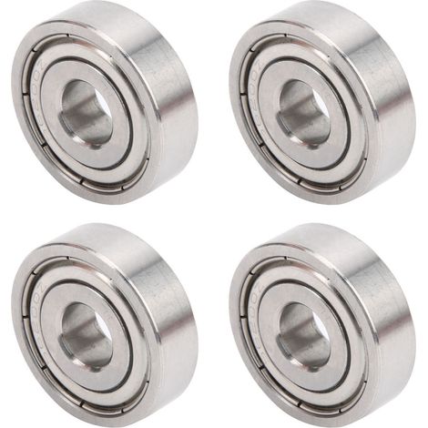 Lot de 10 Roulements à Billes S6200ZZ Double Protection en Acier Inoxydable, Pièces de Rechange pour Mécanique (1/5)