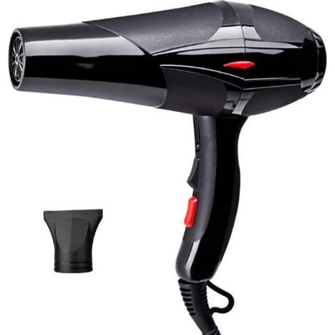 Professioneller, hochentwickelter Keratin-Haartrockner – Schwarz – 3000 W – Negativ-Ionen-Technologie (1/4)