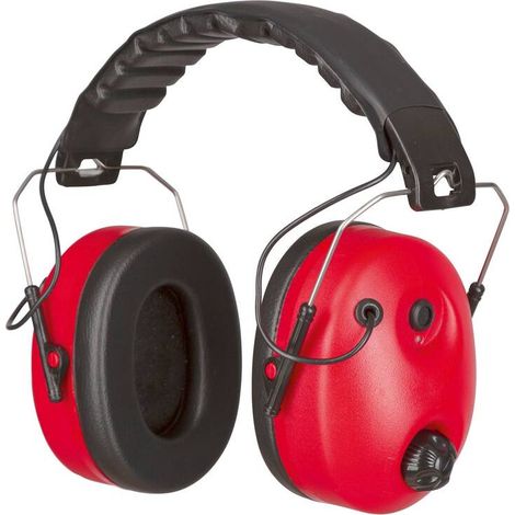 Casque antibruits "Noise-Cancelling", électronique, SNR=27dB Kerbl (1/4)