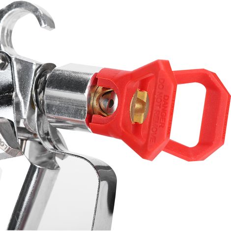 Pistolet à peinture haute pression sans air comprimé, machine à peindre avec base de buse pour la décoration intérieure (1/5)