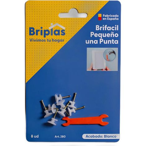 Briplas einfach aufhängen Bilderhaken 1 kleine Spitze 8 Stück