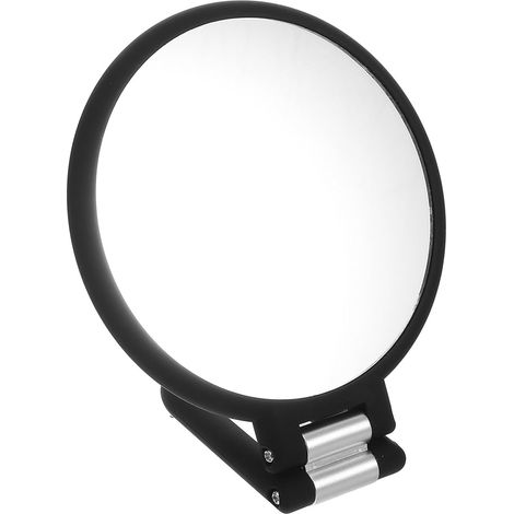Miroir de maquillage pliable double face de 15 cm avec grossissement x15, miroir de voyage compact pour la routine beauté personnelle