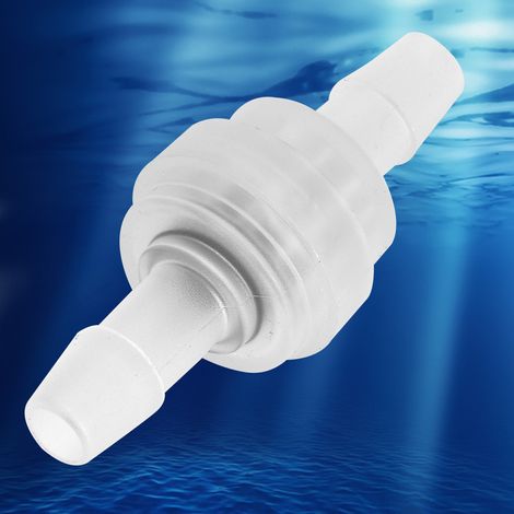 5 Stück Kunststoff-Rückschlagventile, Einwegventile für die Wasseraufbereitung (6 mm) (1/5)
