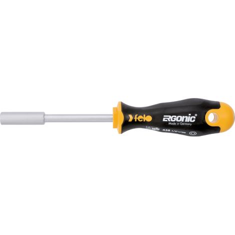 Destornillador Felo ergonic mango ergonómico magnético 100mm (1/4)