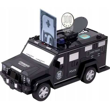 [PACZB][5] CAJA DE DINERO PARA NIÑOS, CAJA FUERTE DE POLICÍA PARA COCHES U302 (1/5)