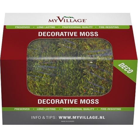 My Village MY VILLAGE - Materiale decorativo muschio 50gr Cod. MYD34 (1/2)