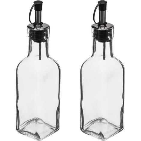 Set Aceitera y Vinagrera de Cristal 16cl (1/3)